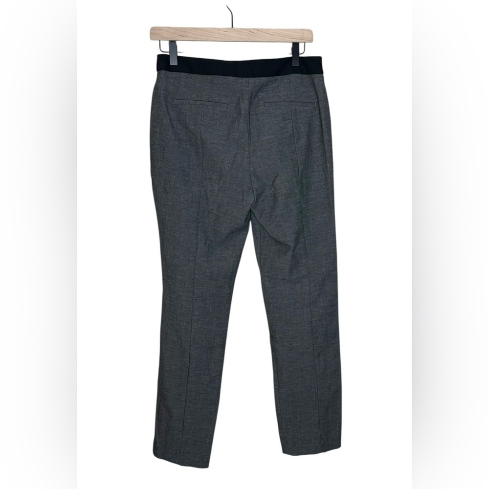Express Gray and Black Micro Dot Columnist Dress Pants Slacks 6 - Picture 3 of 6